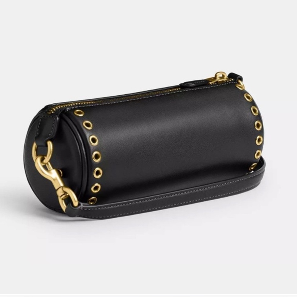 Coach Nolita Mini Barrel Bag with Gold Groments - Picture 3 of 13